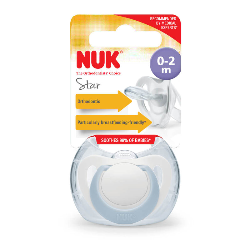 NUK Star Soother 0 - 2 Months